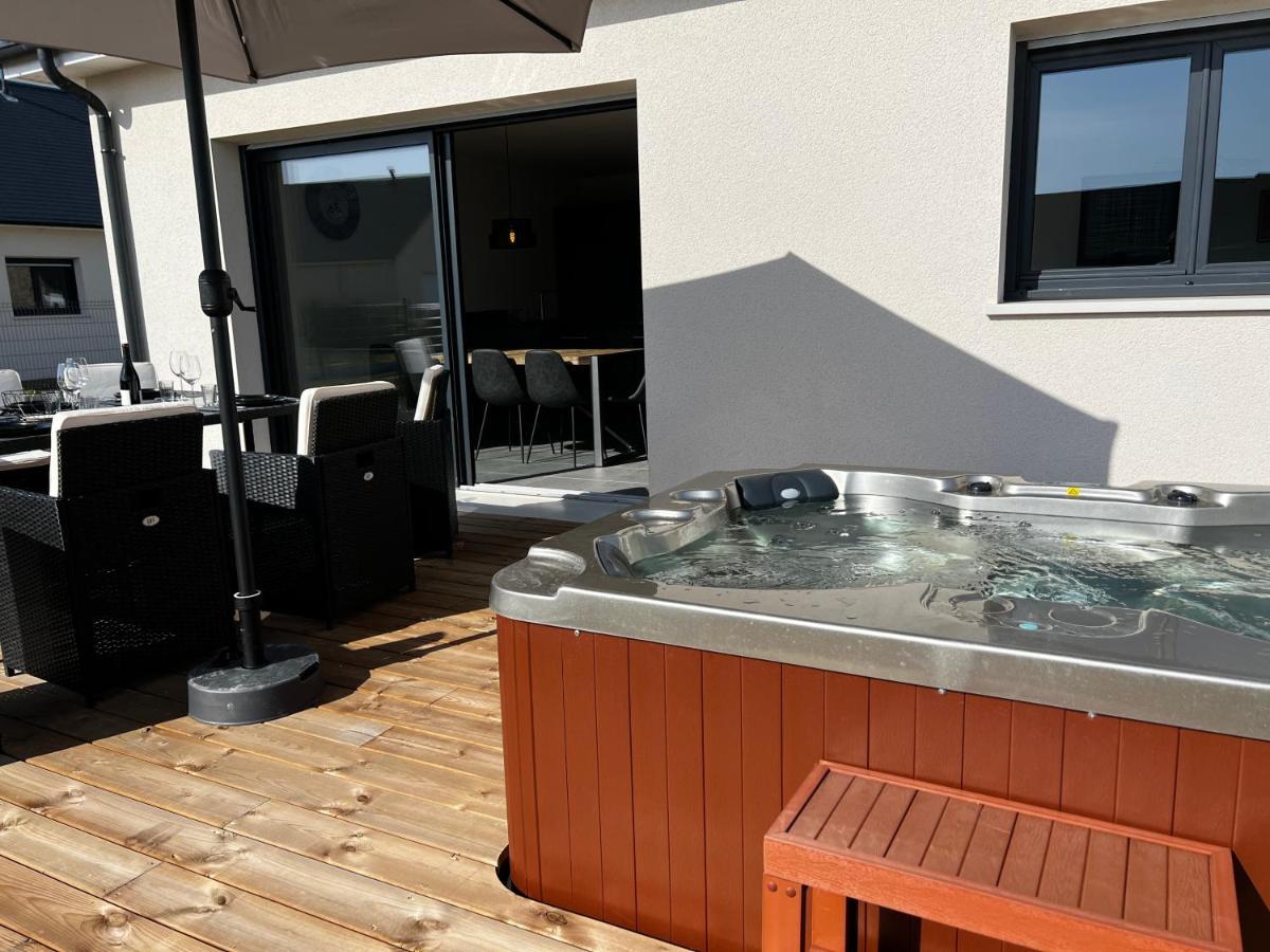 Villa En Bord De Mer Spa / Sauna Bretteville-sur-Ay Bagian luar foto
